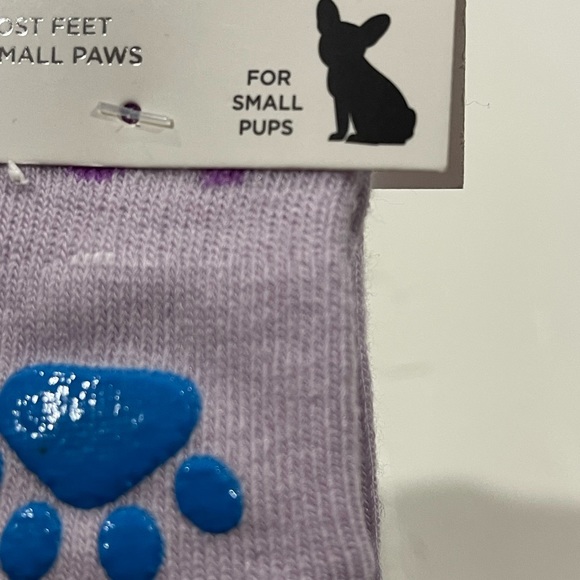 ✨✨Purple Floral Socks with Matching Pet Socks ✨✨ - Picture 5 of 5